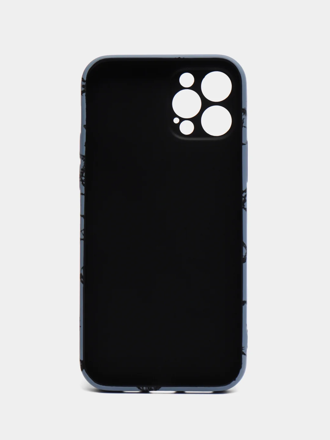 Небесно-голубой чехол для iPhone 12 Pro KAWS