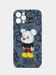 Небесно-голубой чехол для iPhone 12 Pro KAWS