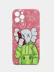 Коралловый меланж чехол для iPhone 12 Pro KAWS