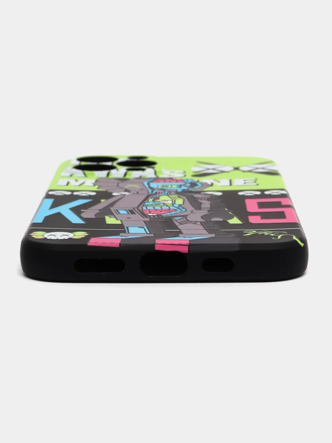 Лайм чехол для iPhone 12 Pro KAWS