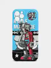 Лазурный чехол для iPhone 12 Pro KAWS