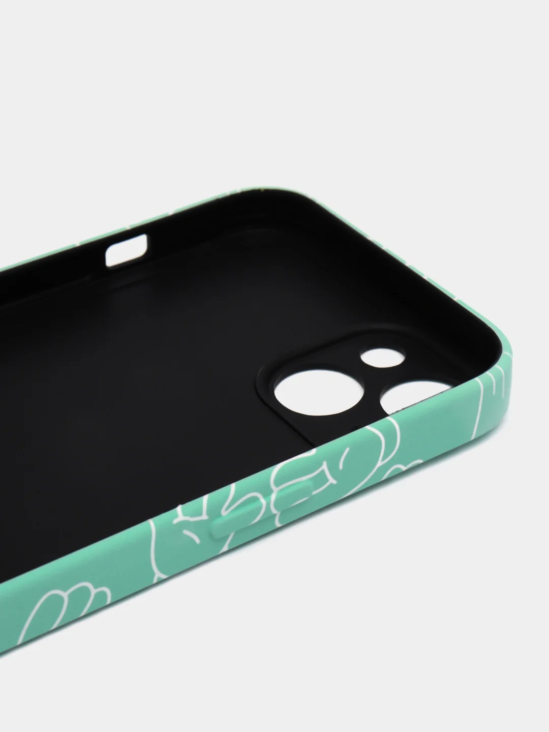 Бирюзовый чехол KAWS для iPhone 13