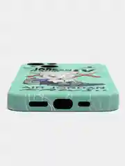 Бирюзовый чехол KAWS для iPhone 13