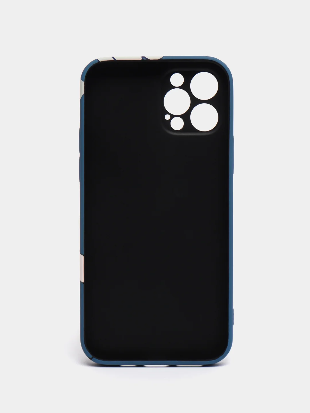 Синий меланж чехол для iPhone 12 Pro KAWS