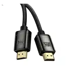 Черный кабель-адаптер Baseus High Definition Series HDMI 8K - HDMI 8K