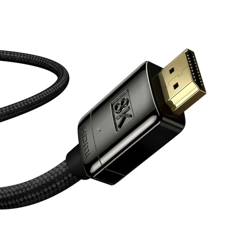 Черный кабель-адаптер Baseus High Definition Series HDMI 8K - HDMI 8K