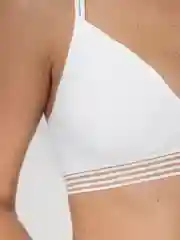 Белый топ бельевой