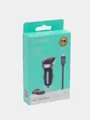 Черный автомобильное зарядное устройство Borofone BZ15, с USB-Lightning