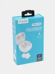 Белый беспроводные стереонаушники Celebrat TWS-W1, 550 mAh