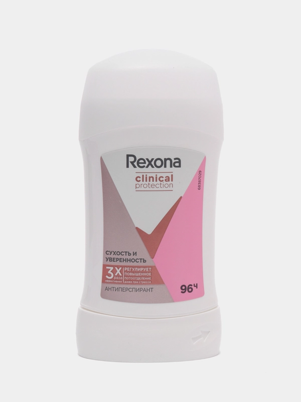 Дезодорант-антиперспирант Rexona Clinical Protection Сухость и Уверенность, женский, 40 мл
