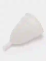 Белый менструальная чаша с мешочком