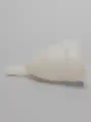 Белый менструальная чаша с мешочком