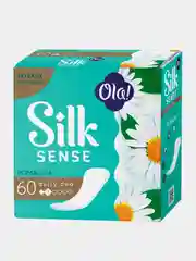 Прокладки женские ежедневные ОЛА! Silk Sense DAILY DEO Ромашка, 60 штук