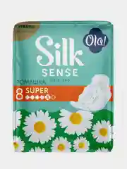 Прокладки ультратонкие Ola! Silk Sense ULTRA SUPER, Ромашка, 8 штук
