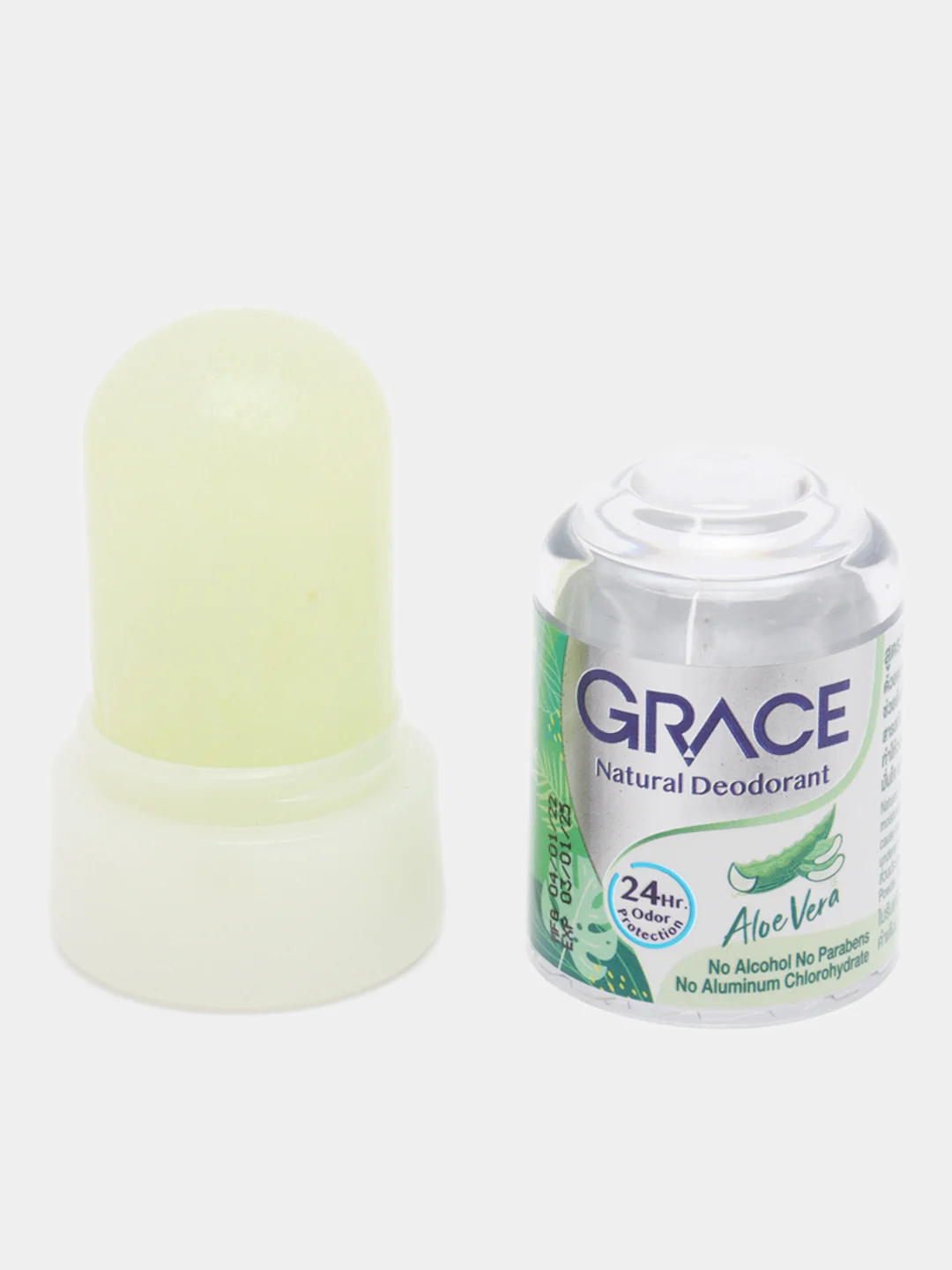 Натуральный тайский дезодорант кристалл Grace, АЛОЭ