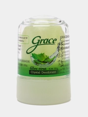 Натуральный тайский дезодорант кристалл Grace, АЛОЭ