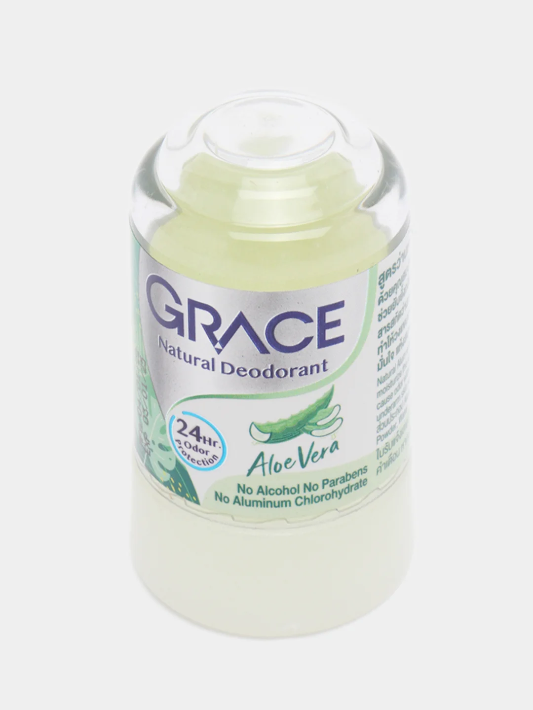 Натуральный тайский дезодорант кристалл Grace, АЛОЭ