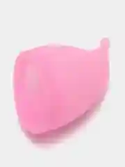 Розовый менструальная многоразовая чаша, анатомическая форма с мешочком, размер S 20 мл, L 30 мл