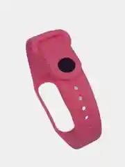 Розовый силиконовый ремешок для Xiaomi Mi Band 3 и Mi Band 4, фитнес-браслет