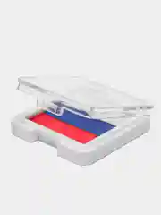 Тени для лица и тела: грим триколор российского флага