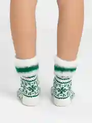 Молочный женские шерстяные носки