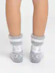 Пудровый женские шерстяные носки