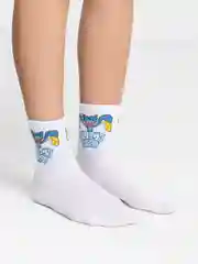 Белый носки Хагги Вагги, Кисси Мисси, высокие