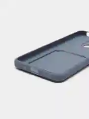 Серый чехол XIAOMI REDMI 10C / POCO C40 карман для пластиковой карты и с защитой камеры