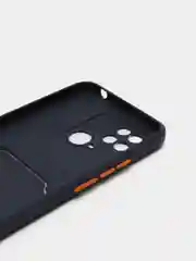 Темно-синий чехол XIAOMI REDMI 10C / POCO C40 карман для пластиковой карты и с защитой камеры