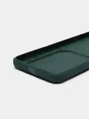 Тёмно-зелёный чехол XIAOMI REDMI 10C / POCO C40 карман для пластиковой карты и с защитой камеры