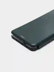 Тёмно-зелёный чехол-книжка для TECNO POVA 3