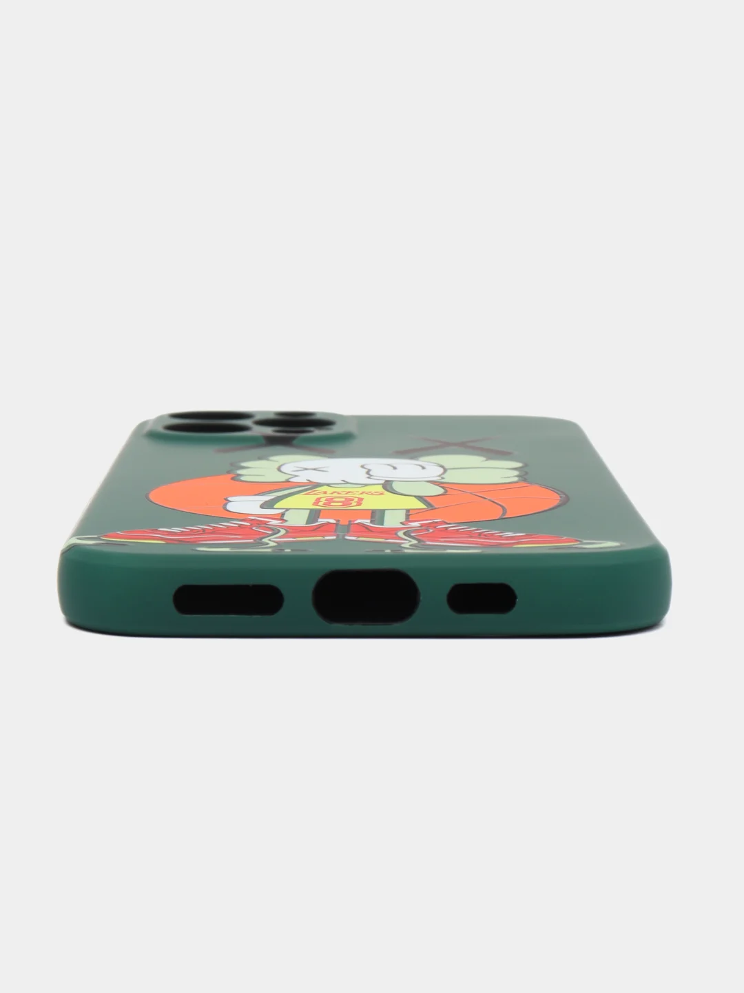 Зеленый чехол для iPhone 12 Pro KAWS