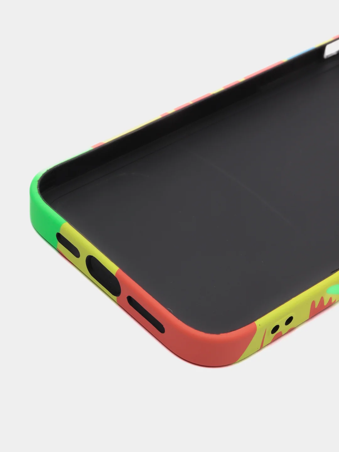Салатовый чехол Kaws для iPhone 13 Pro Max