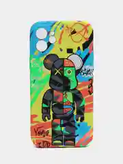 Салатовый чехол KAWS для iPhone 12