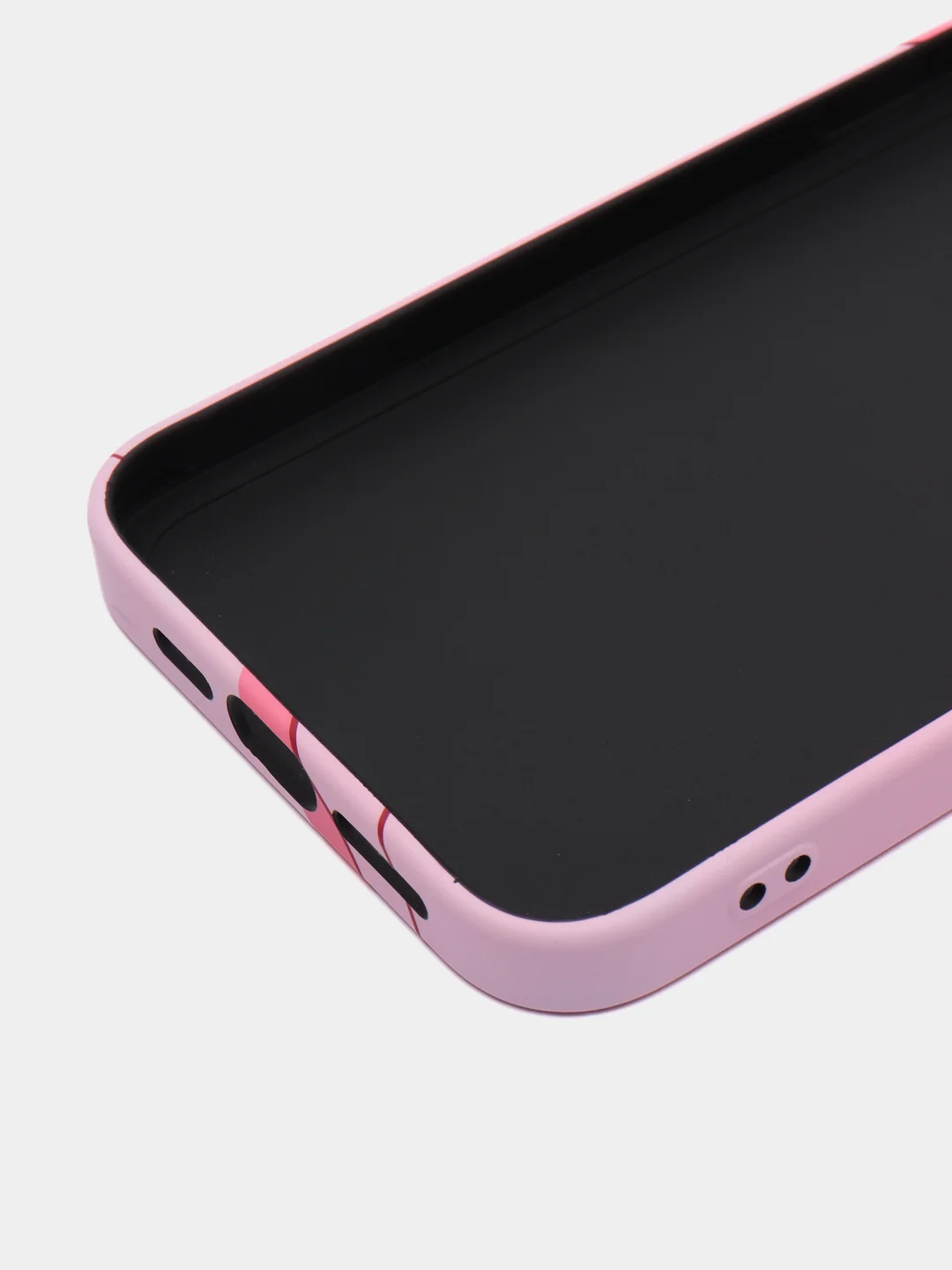 Розовый чехол Kaws для iPhone 13 Pro Max