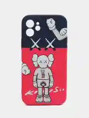 Фуксия чехол KAWS для iPhone 12