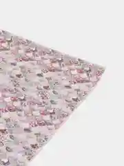 Розовый кожзам "Чешуя", 20*33 см