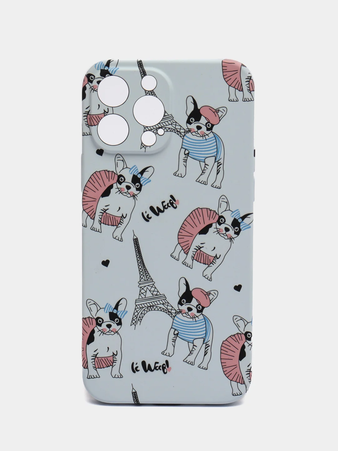 Белый чехол Kaws для iPhone 13 Pro Max