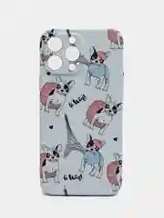 Белый чехол Kaws для iPhone 13 Pro Max