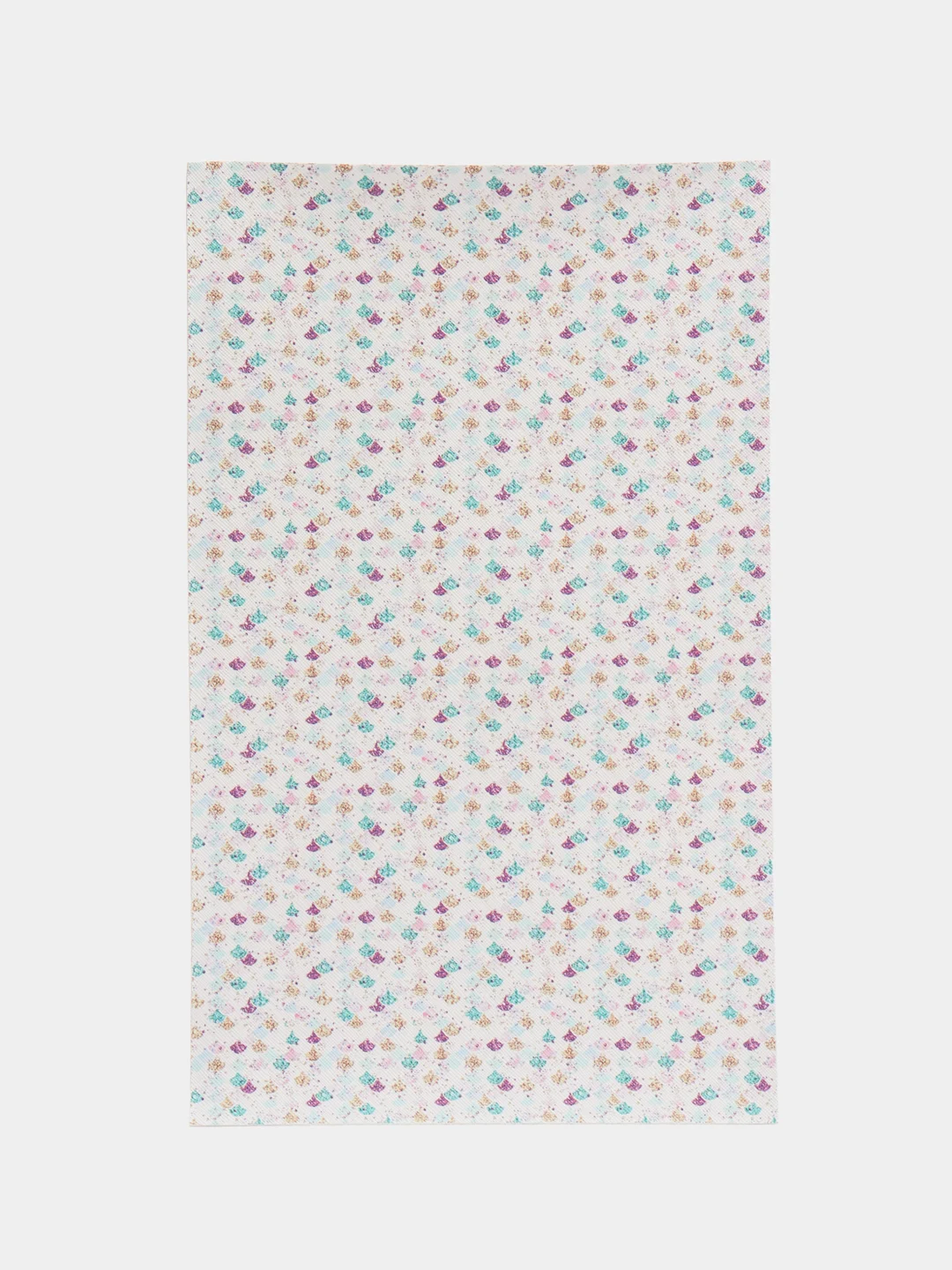 Ледяной кожзам "Чешуя", 20*33 см