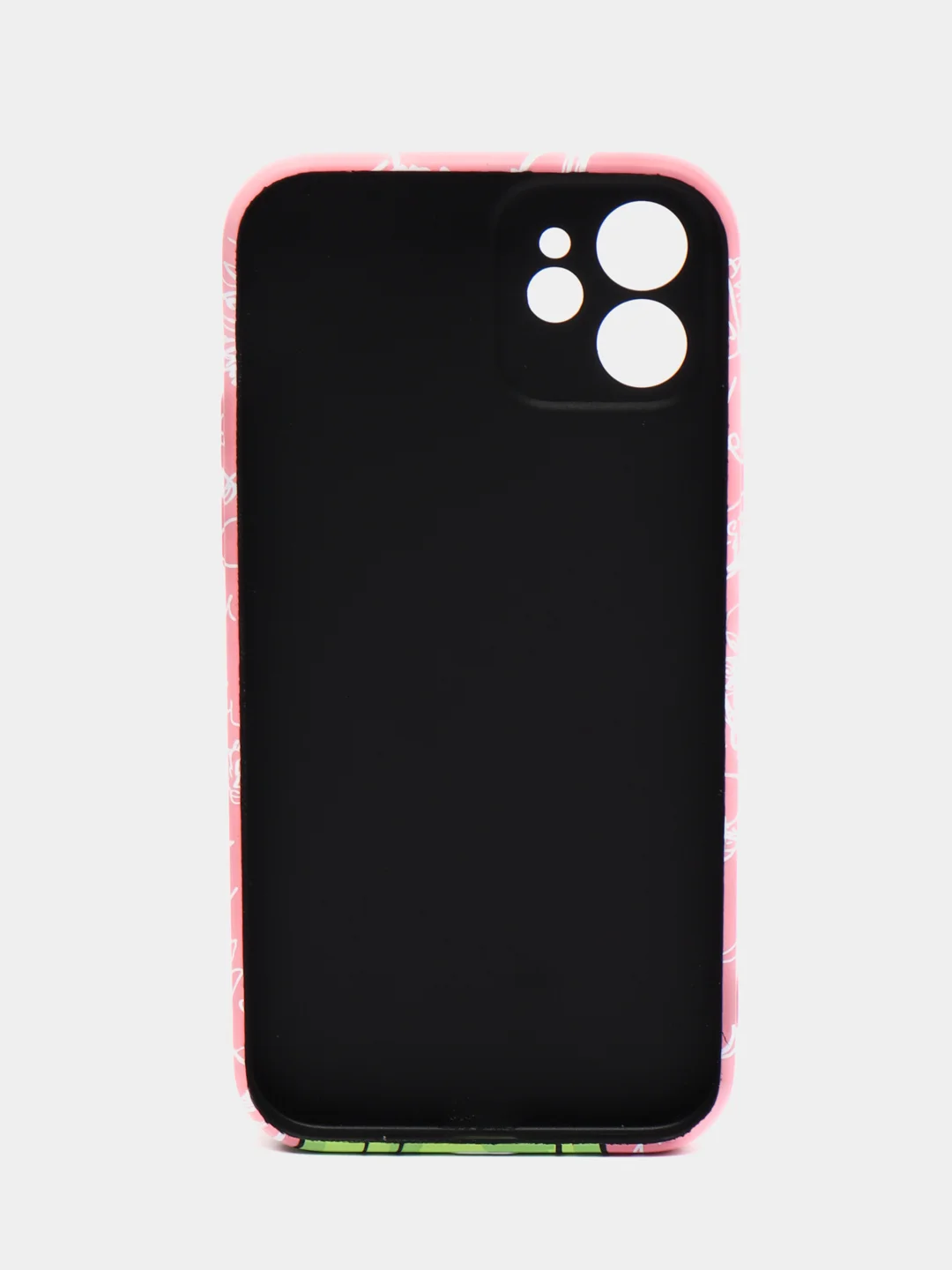 Коралловый меланж чехол KAWS для iPhone 12