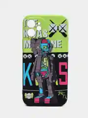 Лайм чехол KAWS для iPhone 12