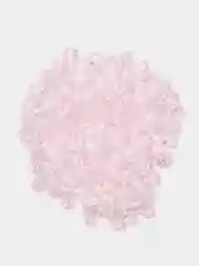 Розовый бусины прозрачные, граненные, 8 мм