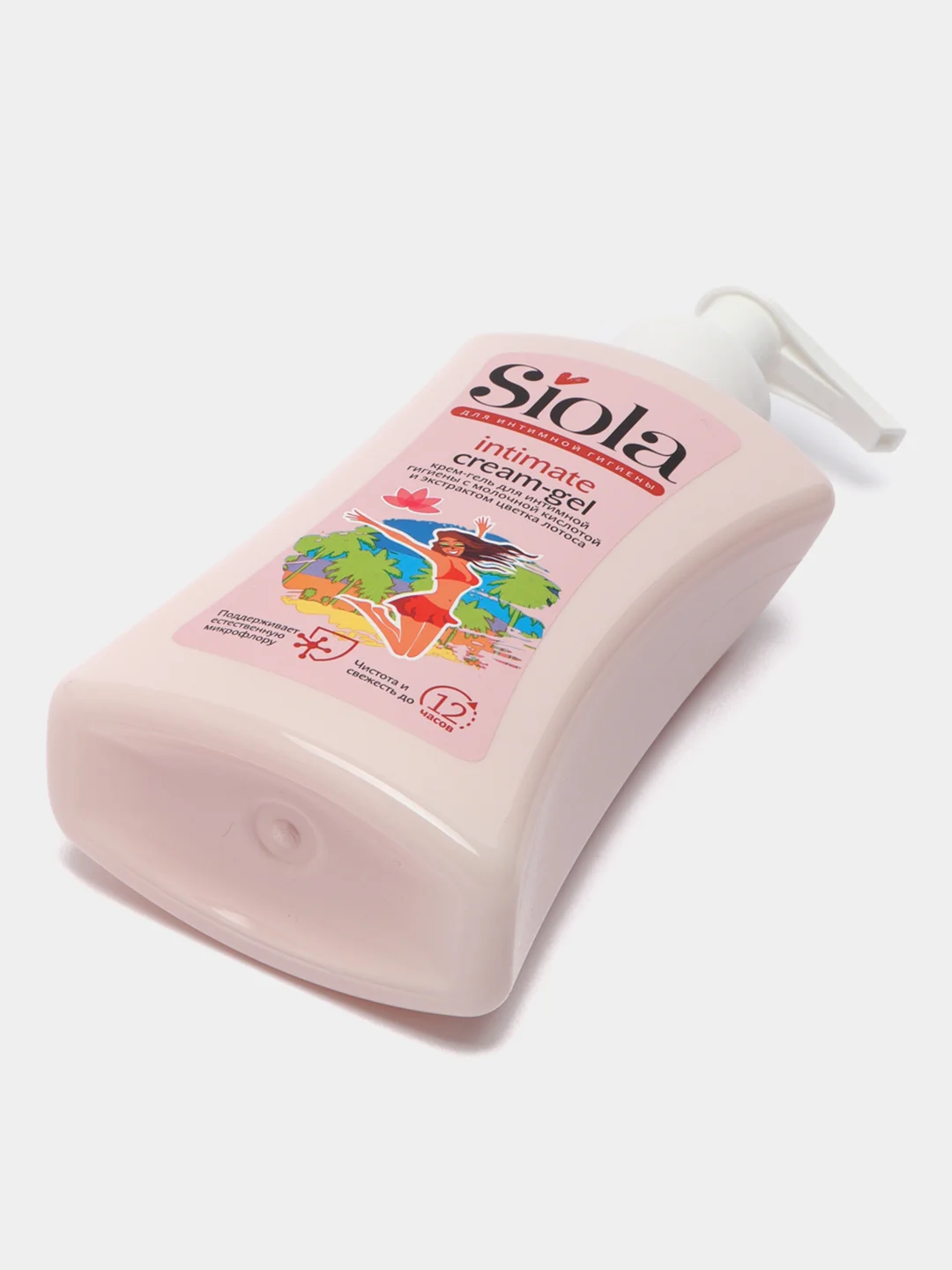 Крем-гель для интимной гигиены SIOLA "Intimate" с молочной кислотой и экстрактом лотоса