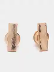 Золотой cерьги металлические минималистичные