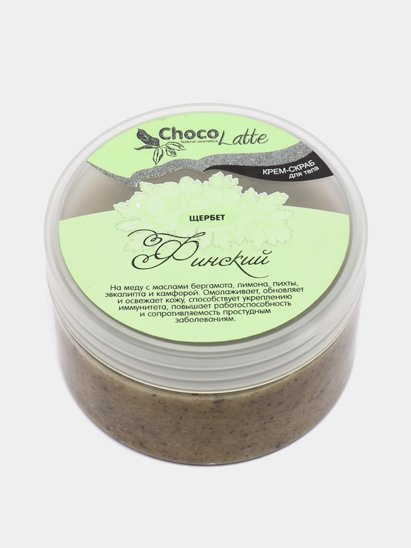 Крем-скраб для тела "Щербет финский", Chocolatte