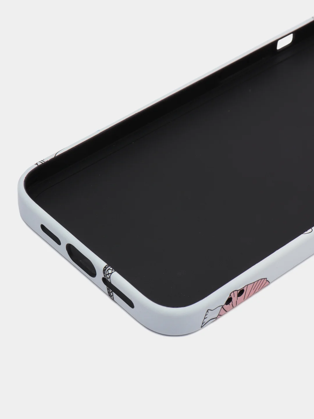 Белый чехол Kaws для iPhone 13 Pro Max