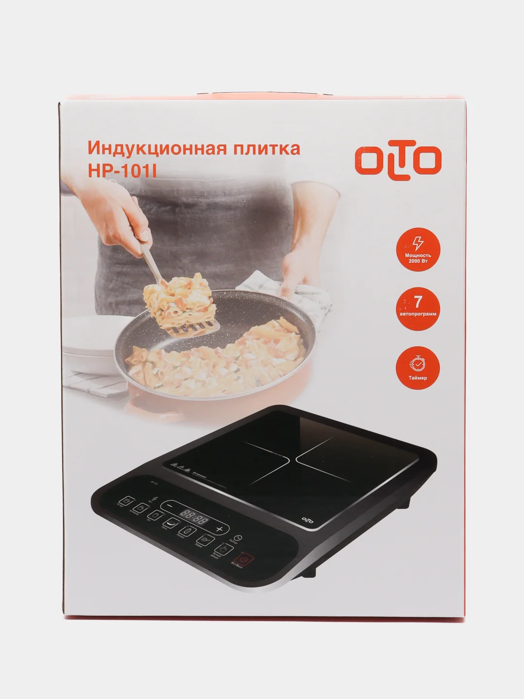 Индукционная плита OLTO HP-101I, сенсорное управление