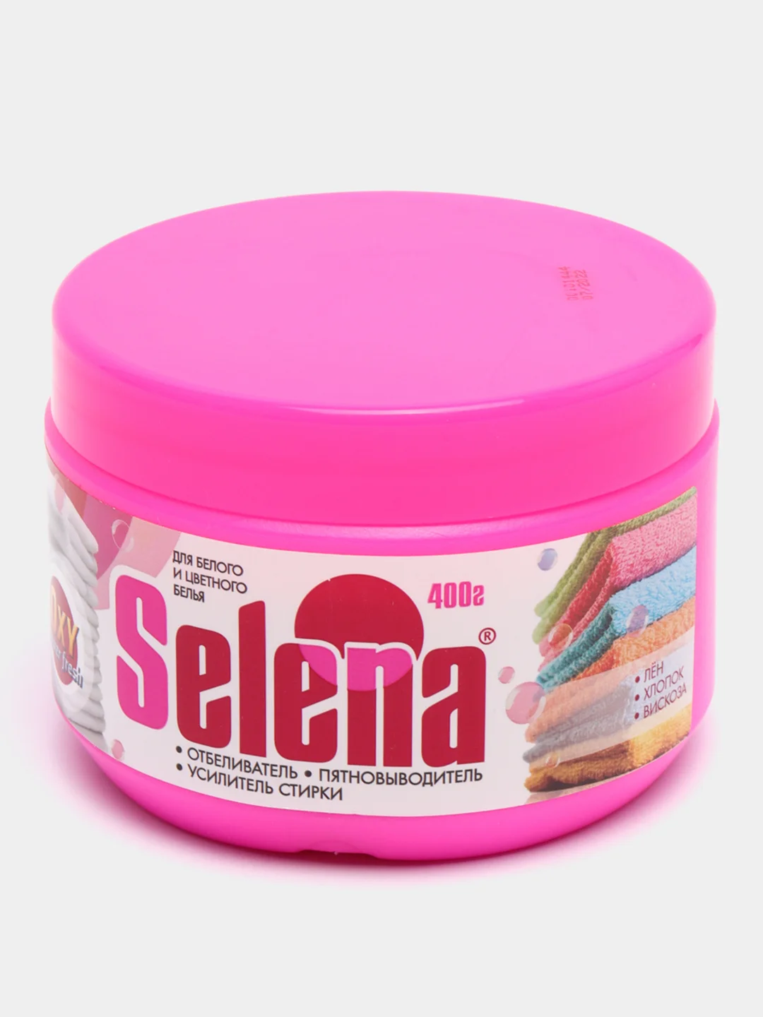Отбеливатель Selena для белых и цветных тканей, 400 г