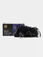 Черный гирлянда из лампочек, LED